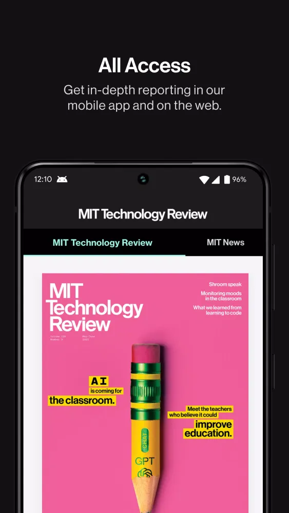 Tangkapan layar MIT Technology Review