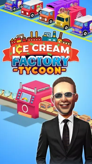 Idle Ice Cream Factory Tycoon应用截图