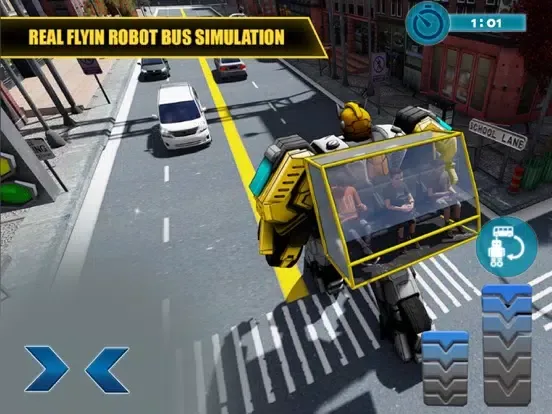 Real Robot Bus Transform War iPad  Ekran Görüntüleri