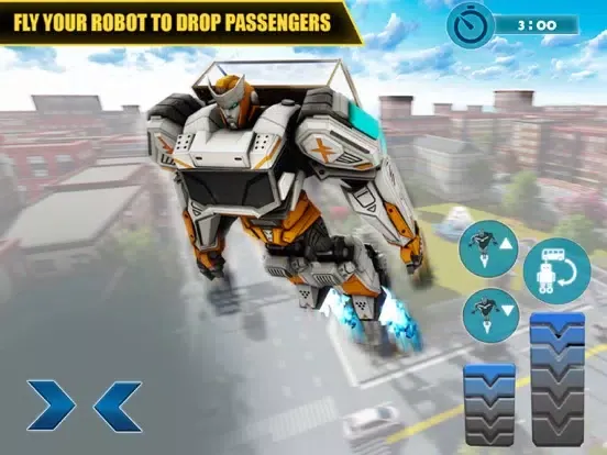 Real Robot Bus Transform War iPad  Ekran Görüntüleri
