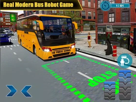 Real Robot Bus Transform War iPad  Ekran Görüntüleri