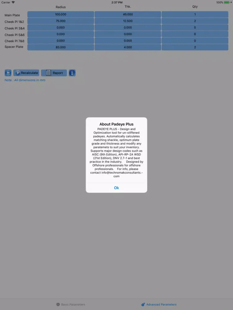 Screenshot di Padeye Plus iPad 