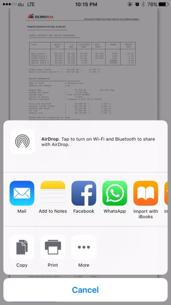 Screenshot di Padeye Plus