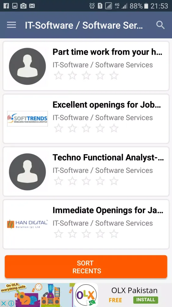 Jobs in Bangalore Screenshots
