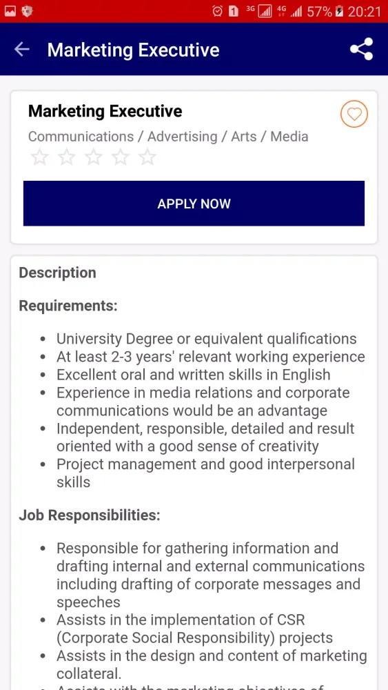 Captures d'écran de Jobs in Malaysia