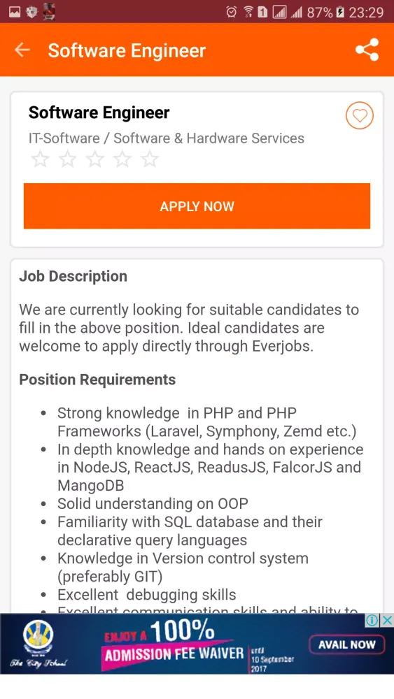 Job Vacancies in Sri Lanka应用截图