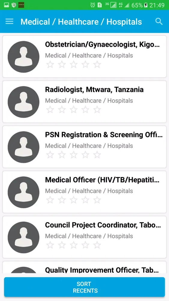 Job in Tanzania Screenshots