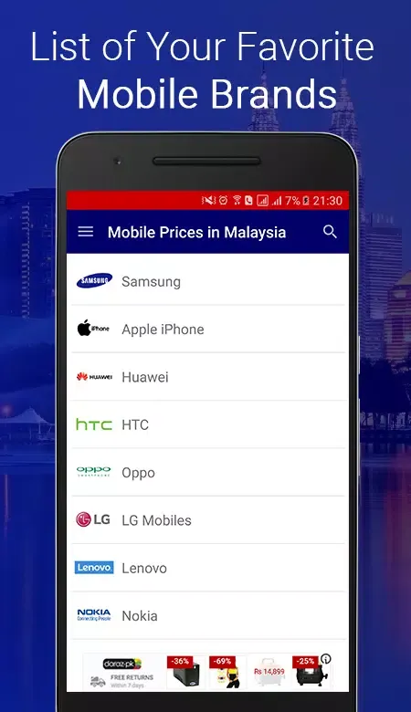 Скриншоты Mobile Prices in Malaysia