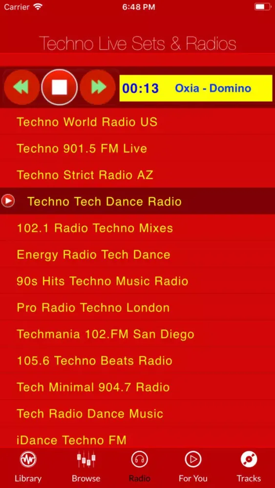 Techno Live Sets & Radios Screenshots
