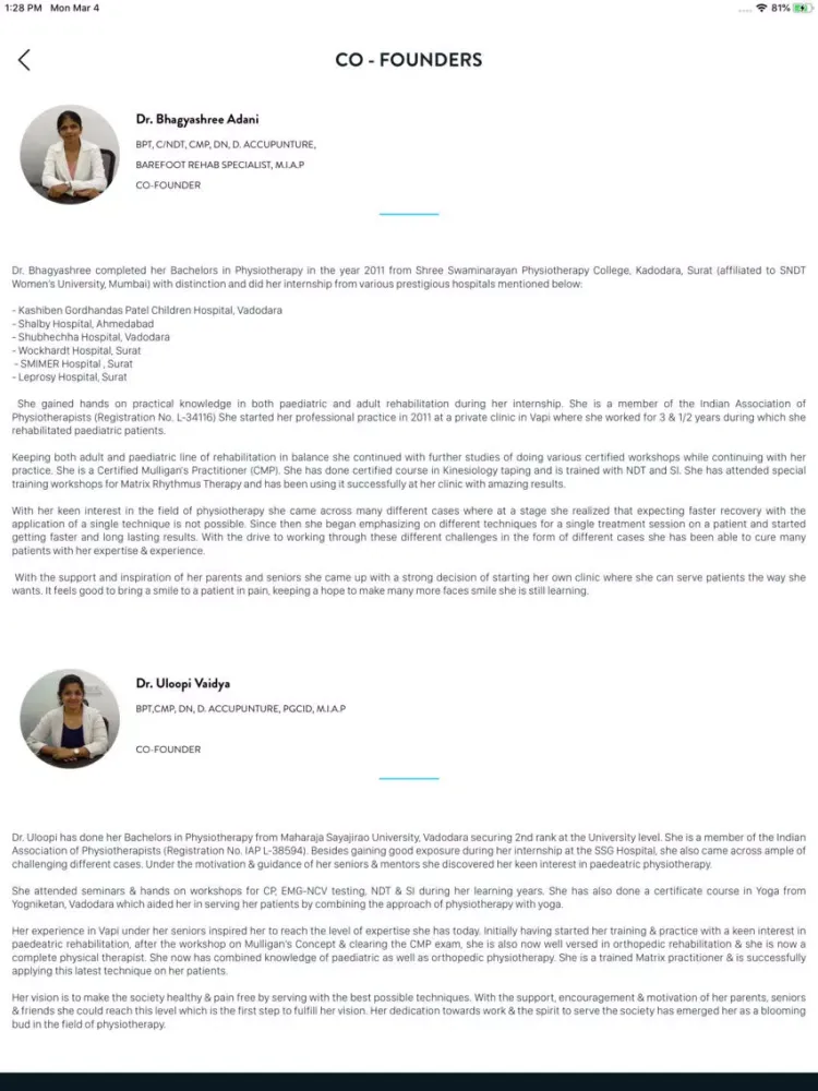 تصاویر VCare Physio iPad 