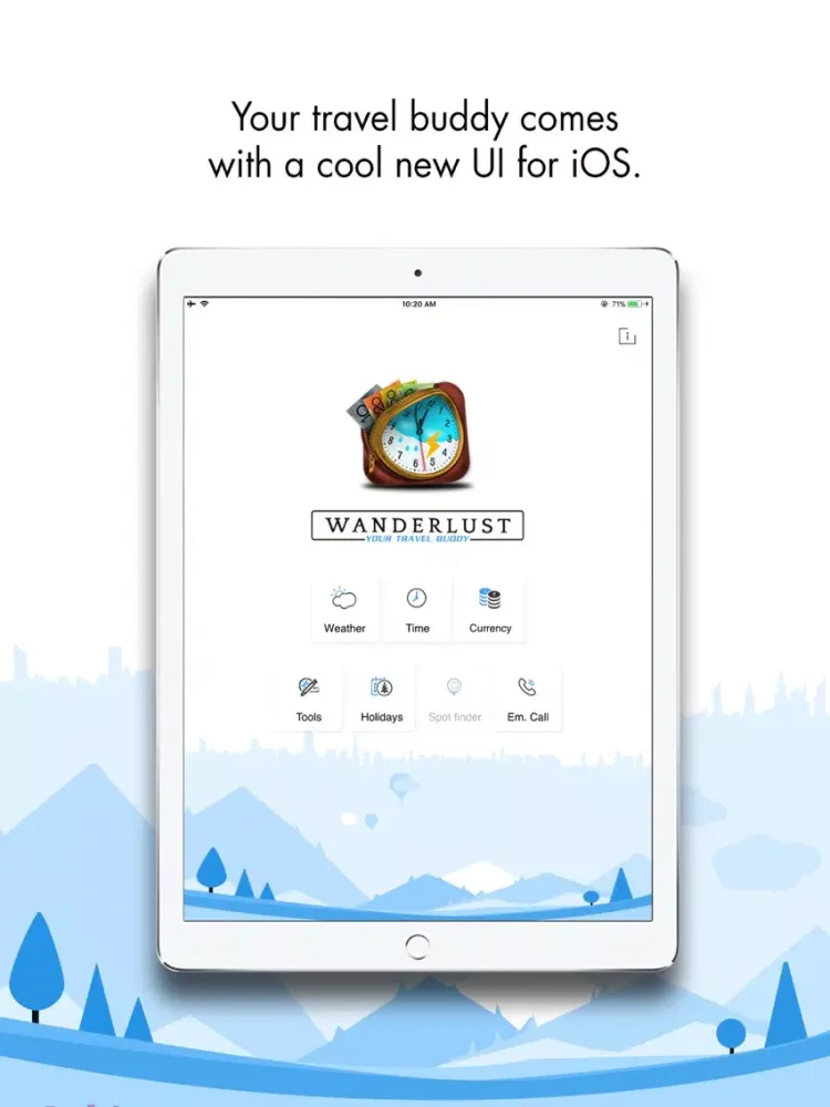 Zrzuty ekranu Wanderlust - Your travel buddy iPad 