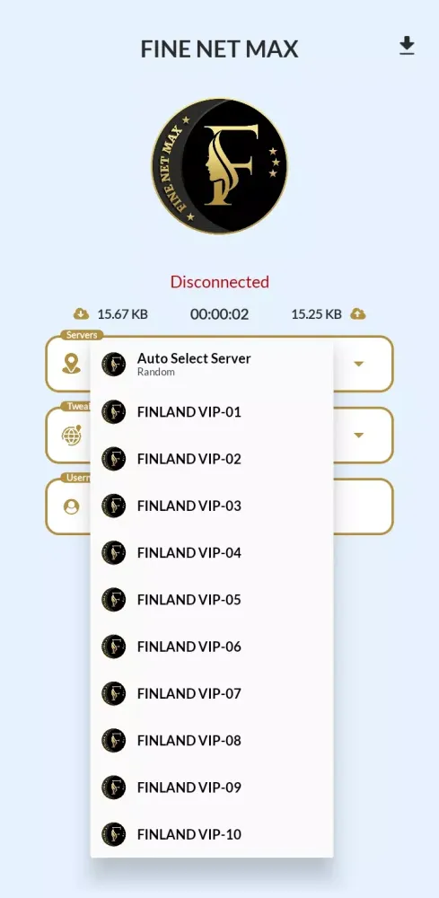 FINE NET MAX Screenshots