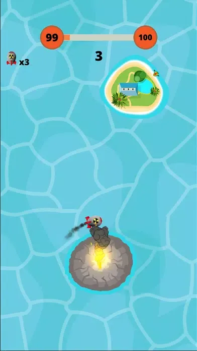 Zrzuty ekranu Island Bombing