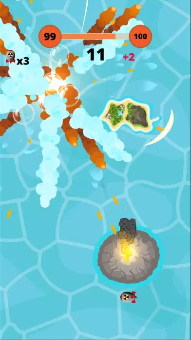 Zrzuty ekranu Island Bombing