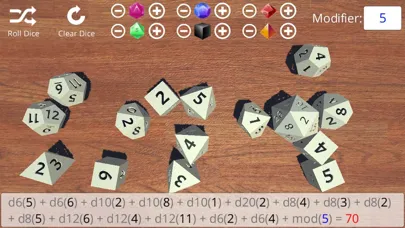 d20 3D سکرین شاٹس