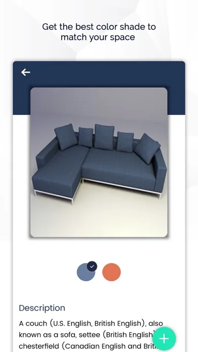 Capturas de tela do AR Space Design