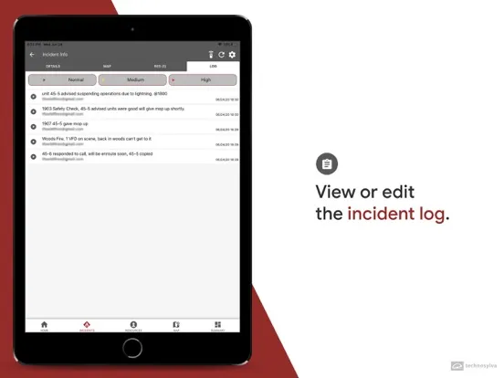 fiResponse Georgia iPad  Screenshots