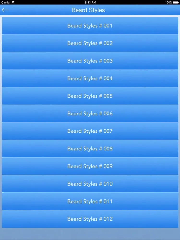 Beard Styles - Mens Styles iPad Screenshots