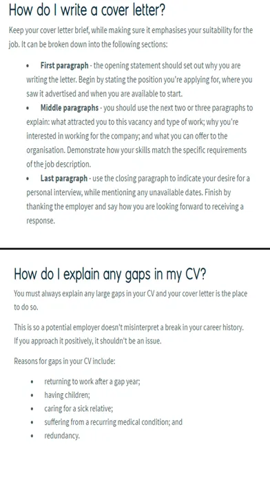 Zrzuty ekranu How to Write a Cover Letter