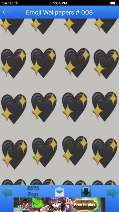 Captures d'écran de Emoji Wallpapers HD
