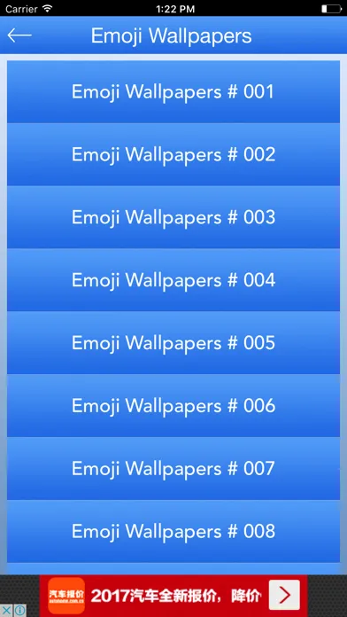 Captures d'écran de Emoji Wallpapers HD