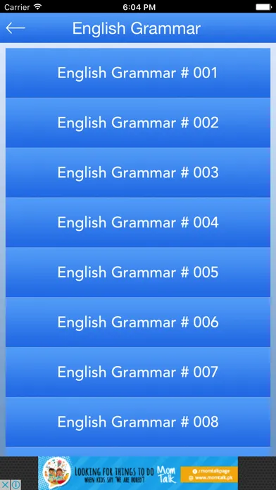 ภาพหน้าจอของ Learn English Grammar - Learn Tenses