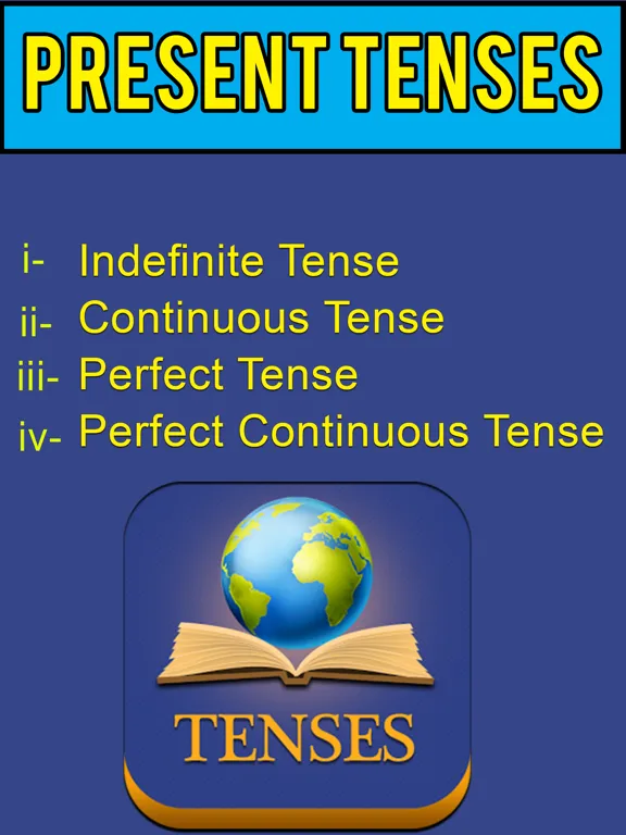English Tenses - Learn Tenses iPad  Screenshots