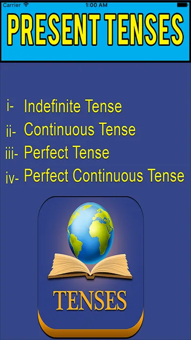English Tenses - Learn Tenses Screenshots