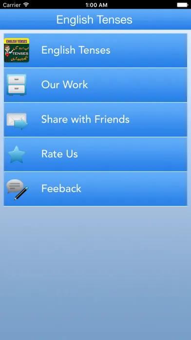 English Tenses - Learn Tenses Screenshots