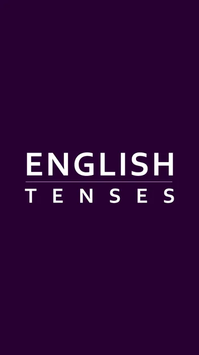 Tangkapan skrin English Tenses - Past Present Future