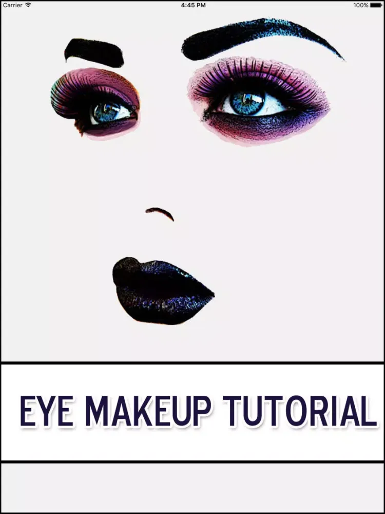 Eye Makeup Tips - Step by Step Makeup Tutorials iPad 应用截图