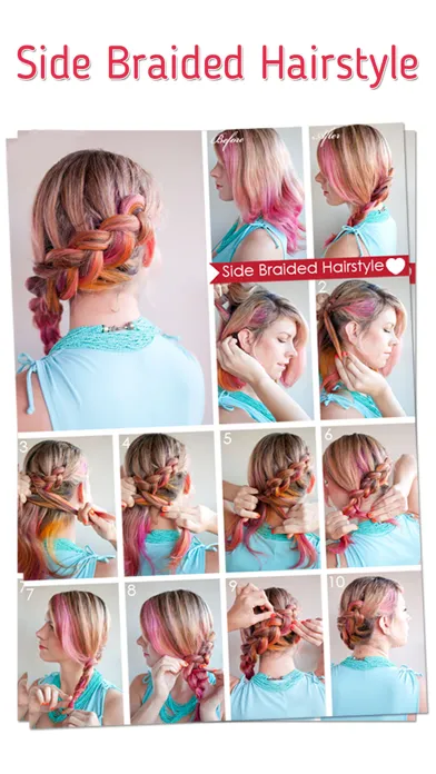 Capturas de tela do Girl Hairstyles