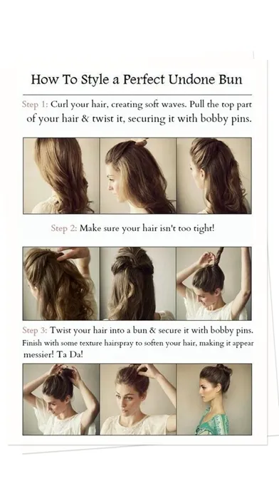 Capturas de tela do Girl Hairstyles