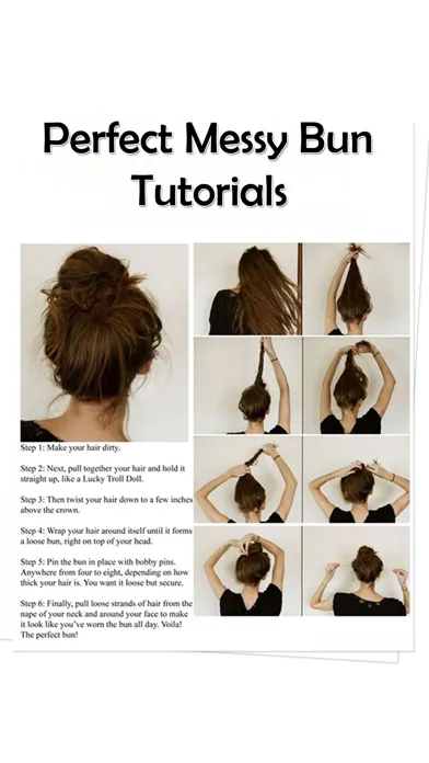 Capturas de tela do Girl Hairstyles
