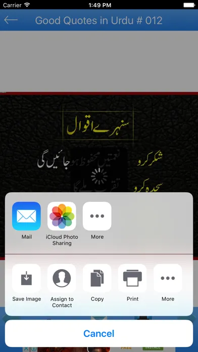 Good Quotes in Urdu - Beautiful & Wise Collection Screenshots