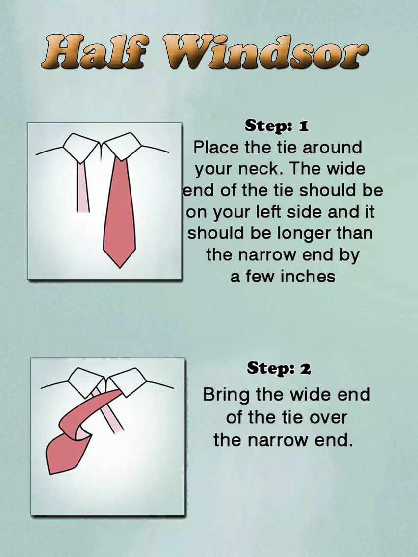 Tangkapan skrin Learn How to tie a Tie iPad 