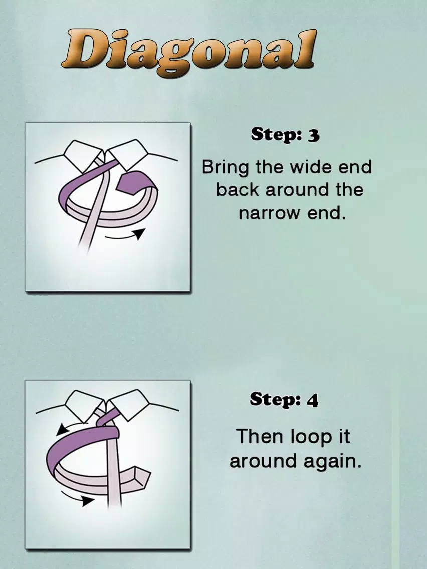 Tangkapan skrin Learn How to tie a Tie iPad 