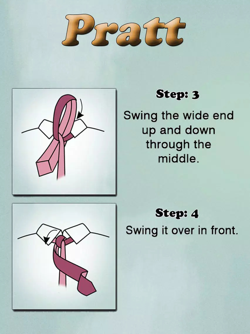 Tangkapan skrin Learn How to tie a Tie iPad 