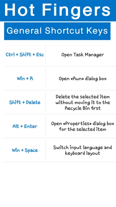 Hot Fingers for Windows 10 Screenshots