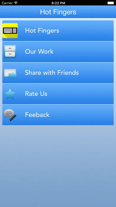 Hot Fingers for Windows 10 Screenshots