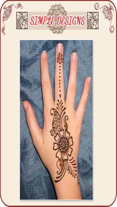 Latest Mehndi Designs Ideas Screenshots