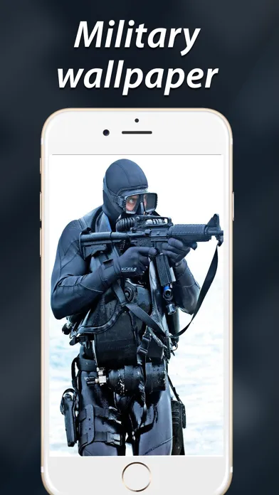 Capturas de tela do Cool Military Wallpapers HD