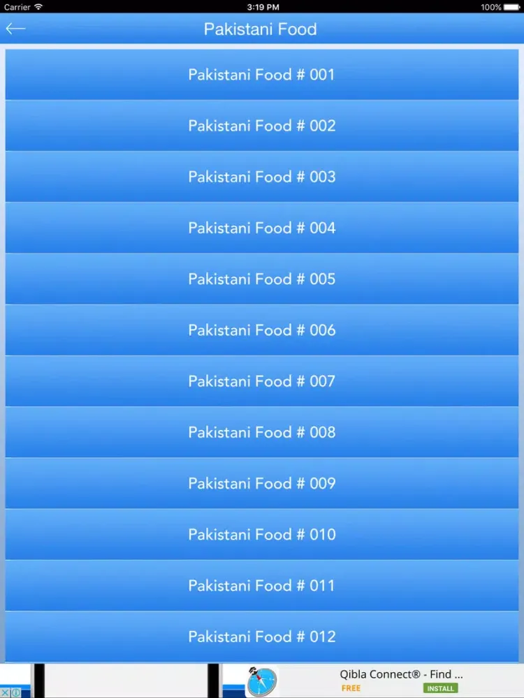 Pakistani Food - Best Healthy Food Recipes in Urdu iPad  스크린샷