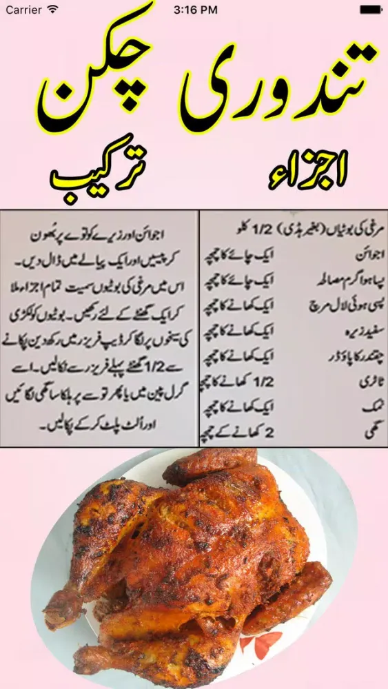 Pakistani Food - Best Healthy Food Recipes in Urdu 스크린샷