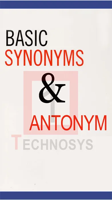 Tangkapan layar English Synonym Antonym