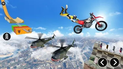 Скриншоты Offline Bike Stunt Racing Game