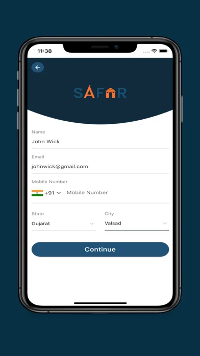 Screenshot di Safar-Tour