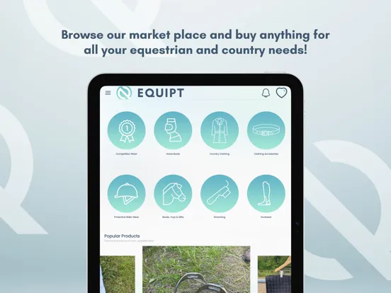 Captures d'écran de Equipt: Equestrian Marketplace iPad 
