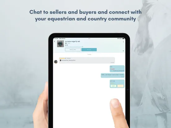 Captures d'écran de Equipt: Equestrian Marketplace iPad 
