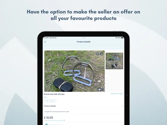 Captures d'écran de Equipt: Equestrian Marketplace iPad 